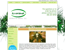 Tablet Screenshot of everleafgreens.com